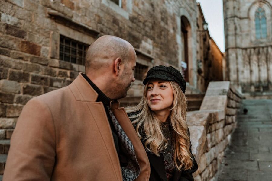 Barcelona: Gothic Quarter Cinematic Photoshoot and Guide - Plaça Sant Felip Neri and the quieter side of the quarter