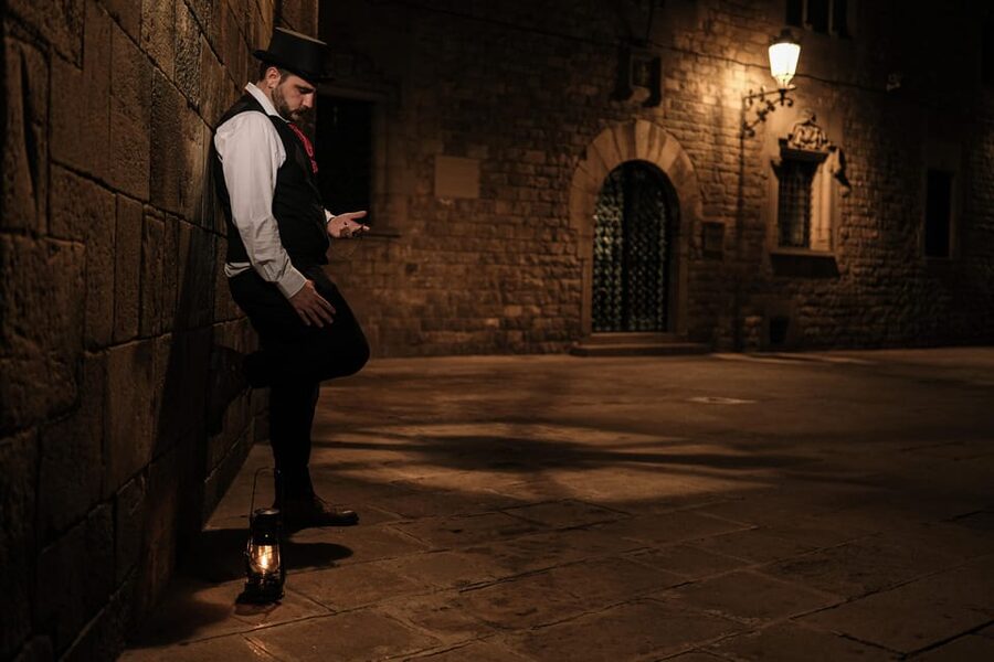 Barcelona: Gothic Quarter Night Walk Mysteries and Legends - Roman walls and the first layer of Barcelona