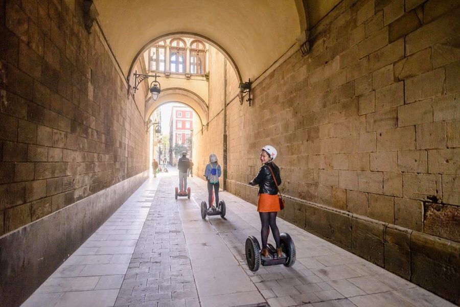 Barcelona Grand 2-Hour Segway Tour - From Carrer d’En Rull to the Barcelona waterfront