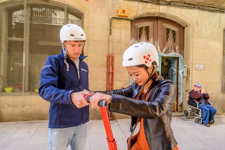 Barcelona Grand 2-Hour Segway Tour - Along the port toward La Barceloneta