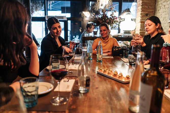 Barcelona: Guided Food Walking Tour with Tapas and Wine - Carrer Ample and the first classic tapas