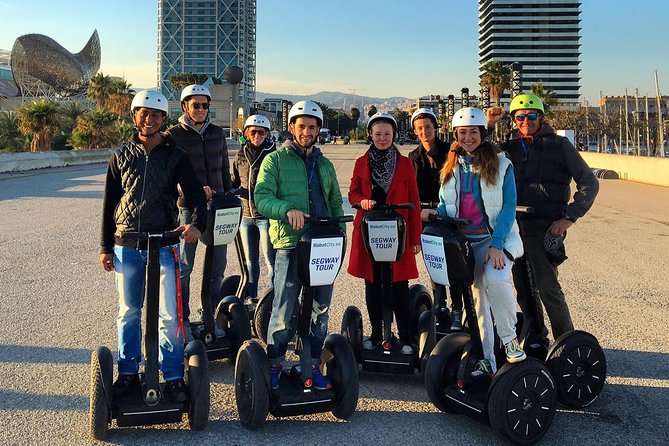 Barcelona Guided Night 2-hour Private Segway Tour - Barceloneta Beach and the waterfront opening