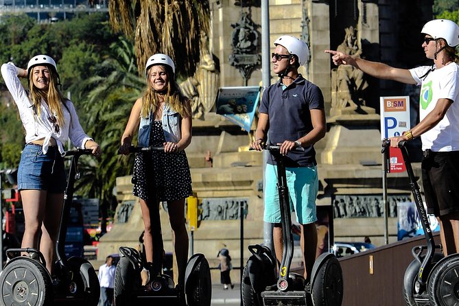 Barcelona Guided Panoramic Segway Tour - Columbus Monument at the end of La Rambla