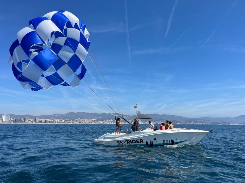 Barcelona: Guided Parasailing Experience - Taking Off From Barcelona’s Olympic Port