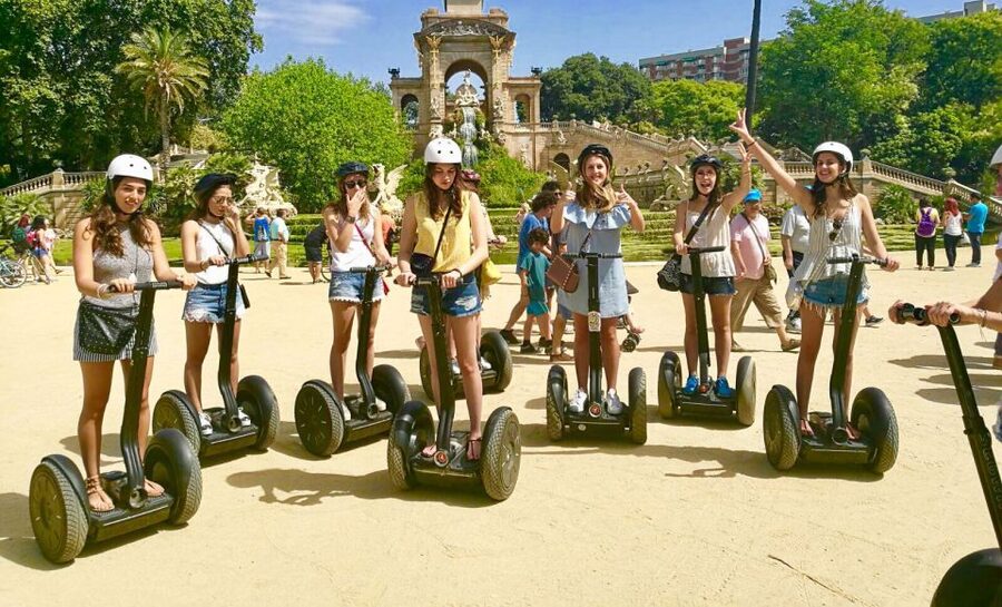 Barcelona: Guided Segway Tour - Forum Park and the far end of the route