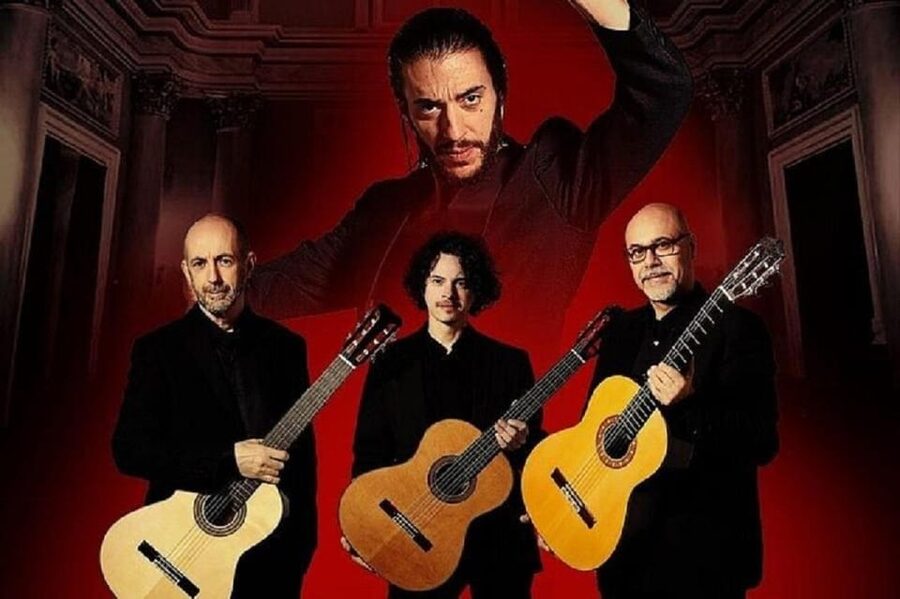 Barcelona: Guitar Trio & Flamenco Dance @Pignatelli Castle - What José Manuel adds to the music
