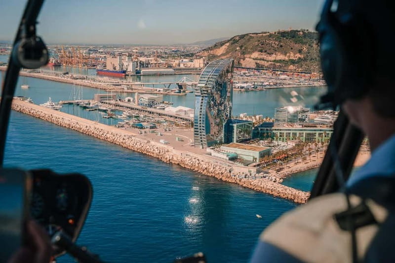 Barcelona: Helicopter Flight, Boat Ride, and Walking Tour - Guides Make the Walking Portion Better