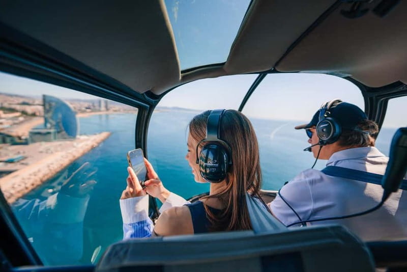 Barcelona: Helicopter Flight, Boat Ride, and Walking Tour - Starting on Roger de Llúria