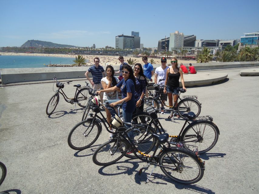 Barcelona Highlights Bike Tour: Cycle along the beach! - Key points at a glance