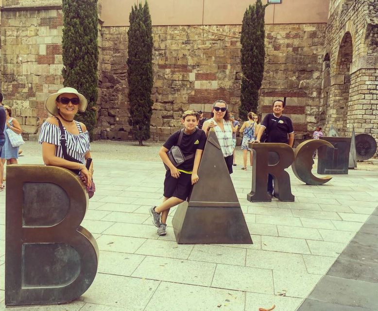 Barcelona: Highlights & Gems Private Tour with Tapa & Drink - Roman walls, the Cathedral, and Sant Felip Neri