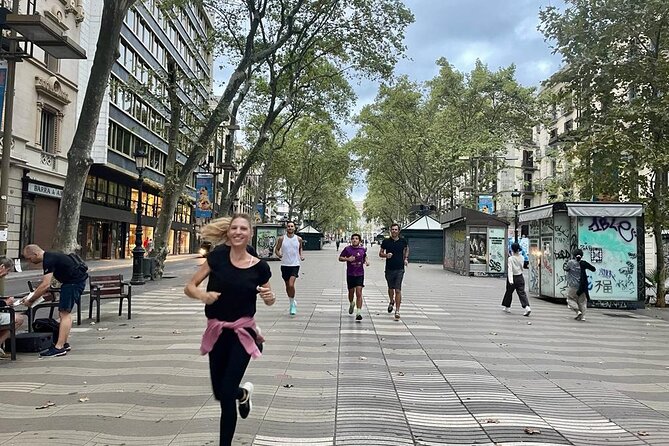 Barcelona Highlights Running Tour - From Rambla de Catalunya to the Boqueria area