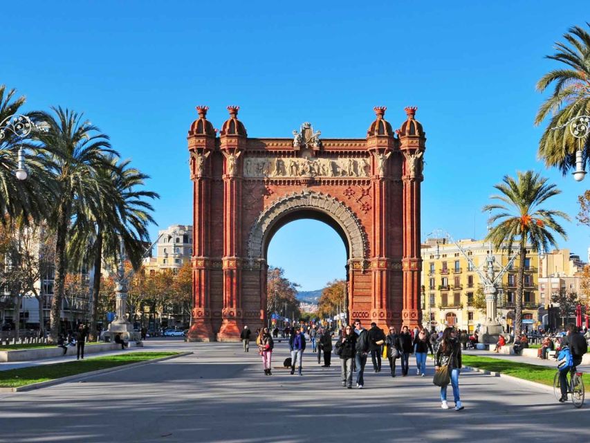 Barcelona Highlights Small Group Half-Day Tour with Pickup - Passeig de Gràcia turns architecture into a street show