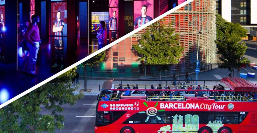 Barcelona Hop-On Hop-Off Bus and FC Barcelona Immersive Tour - Key points to know before you book
