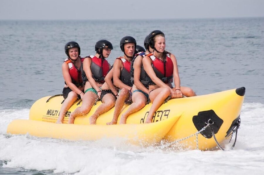 Barcelona: Inflatable Banana Boat Ride - What Happens on the Water