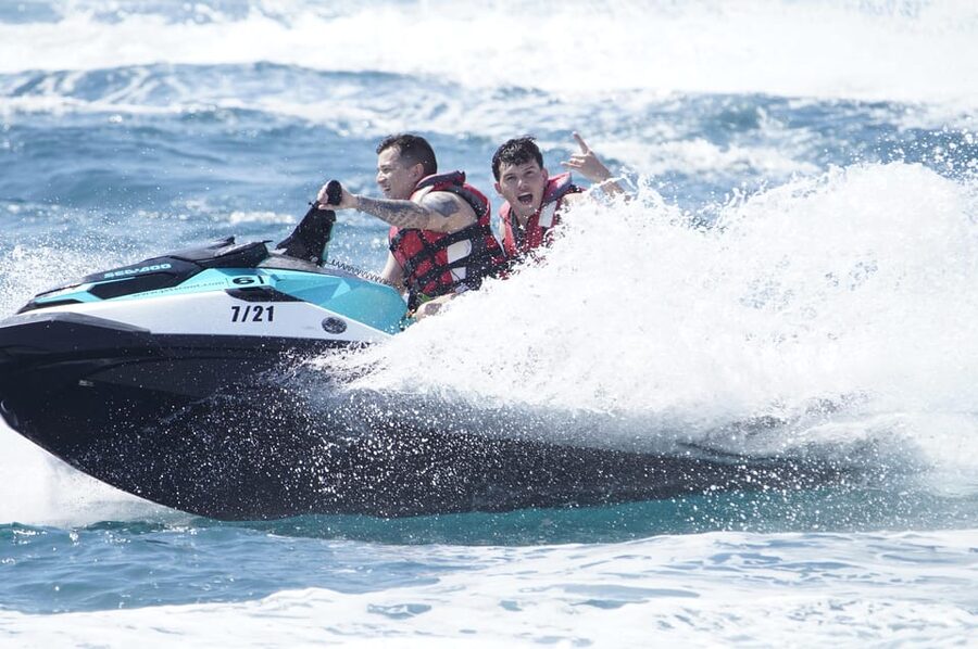 Barcelona: Jet Ski Rental (No License Needed) - Cruising past Barcelona’s waterfront landmarks