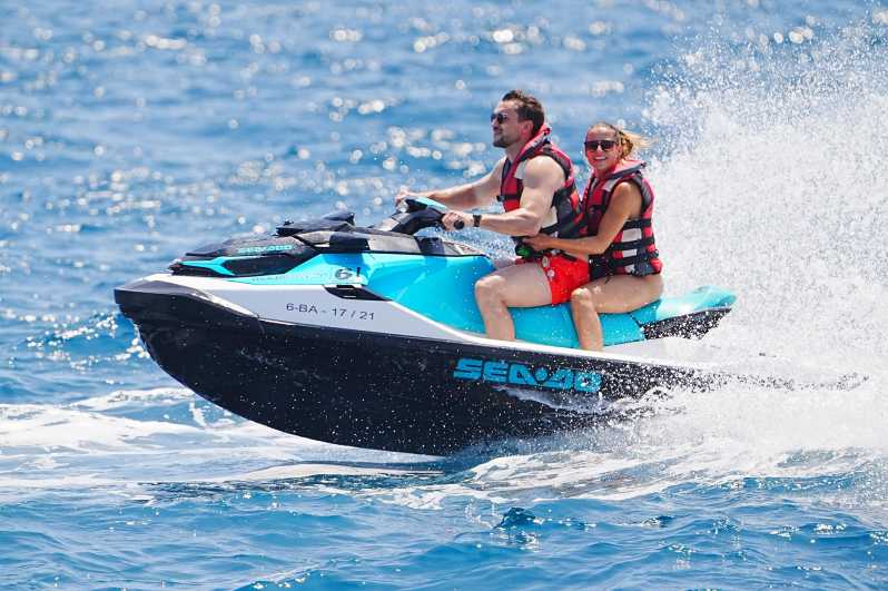 Barcelona: Jet Ski Rental (No License Needed) - Meeting at JetScoot Port Fòrum
