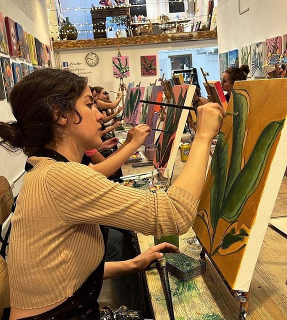 Barcelona: Learn to paint, sip wine, enjoy snacks & music - Who will enjoy this Barcelona activity