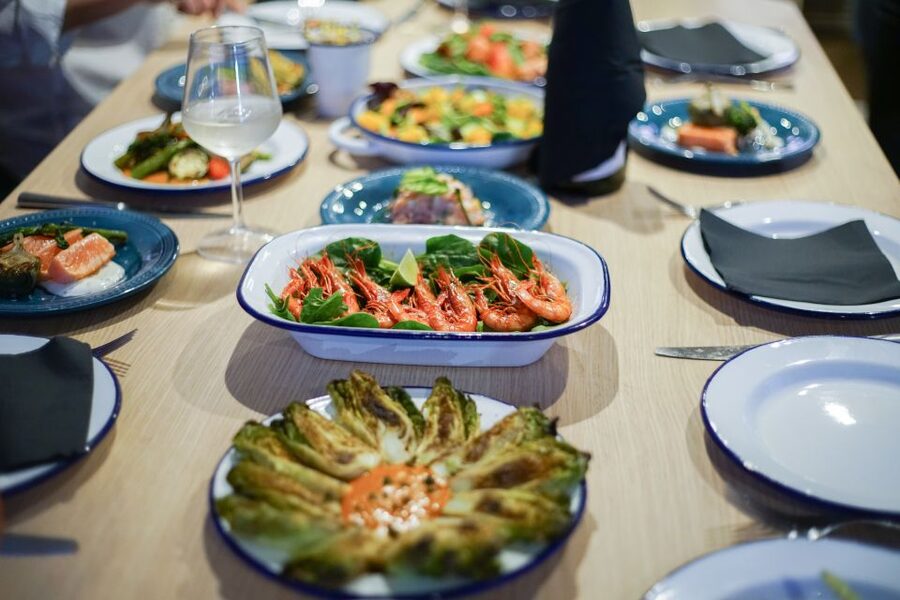 Barcelona: Lunch or Dinner on the Mediterranean Sailing Tour - The chef-prepared Mediterranean meal