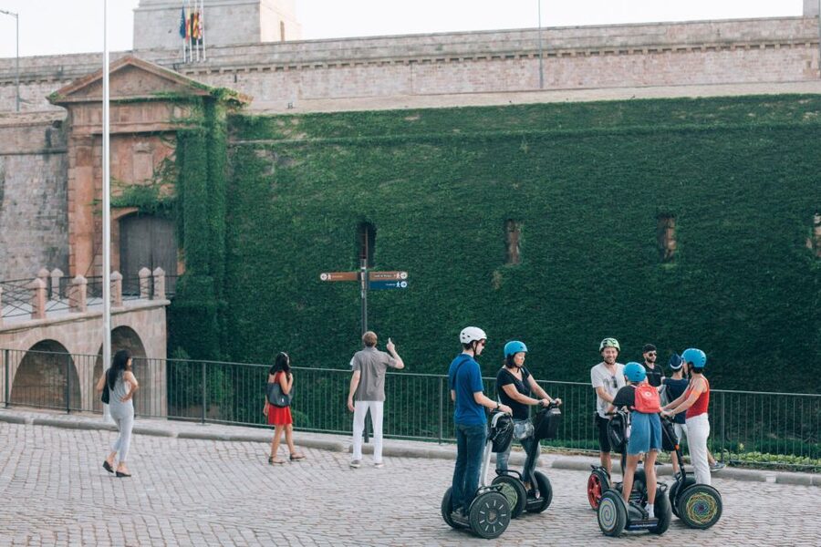 Barcelona: Montjuïc Guided Segway Tour - From Roman walls to the Old Port