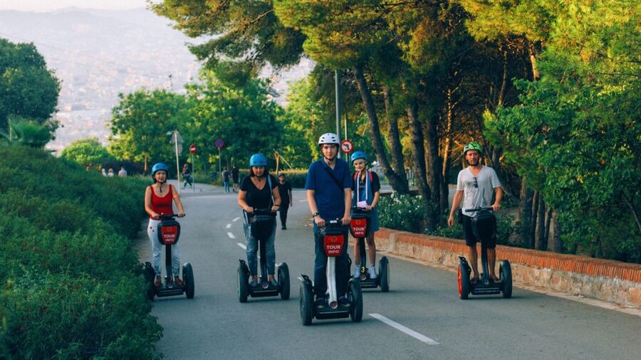 Barcelona: Montjuïc Guided Segway Tour - Returning through Mirador de Barcelona and MNAC