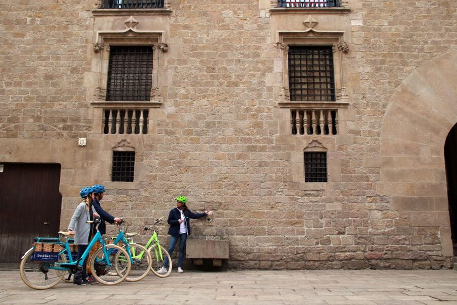 Barcelona: Montjuic Hill E-Bike Tour - The National Palace viewpoint