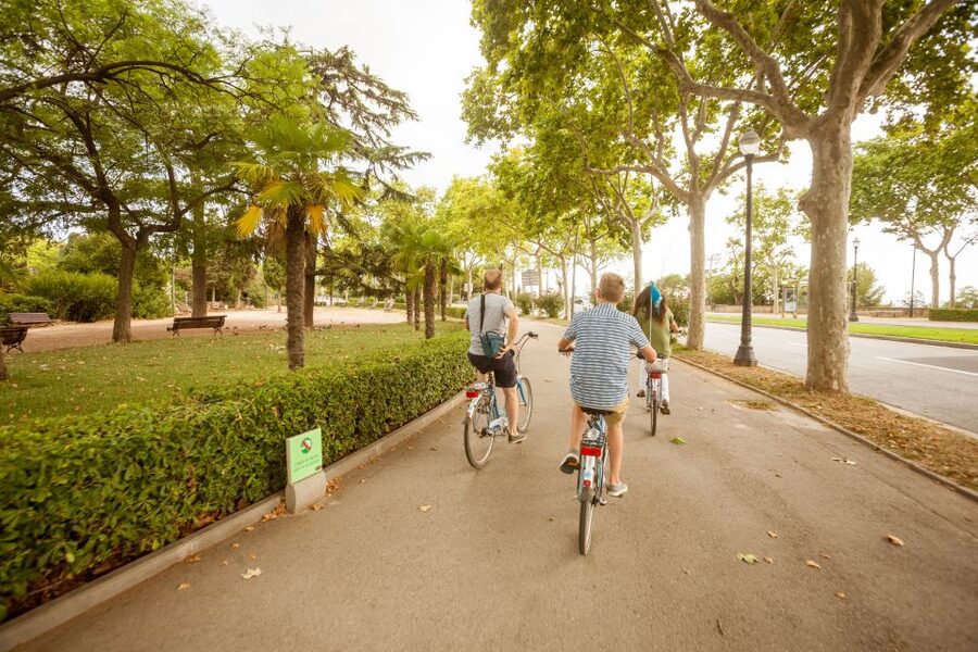 Barcelona Montjuic Three-Hour Bike Tour - Returning through Port Vell