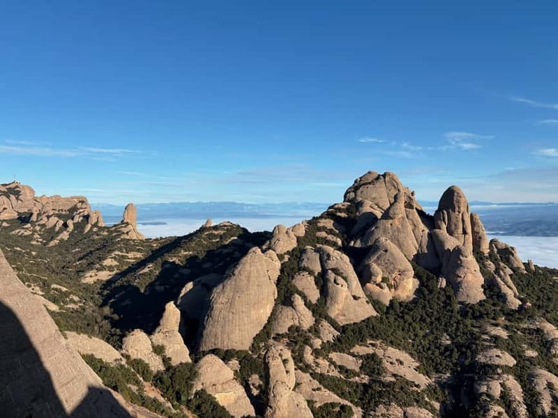 Barcelona: Montserrat Early Trip — Cable Car, Abbey & Hike - A small van from Barcelona