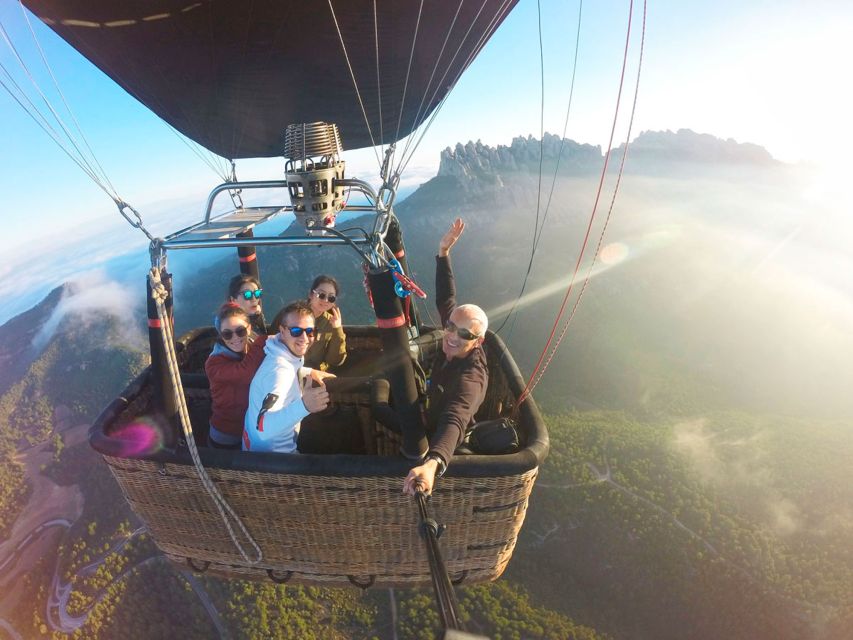 Barcelona: Montserrat Hot-Air Balloon & Monastery Experience - A morning above Montserrat