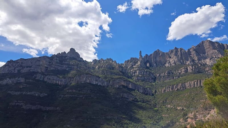 Barcelona: Montserrat Monastery and Natural Park Guided Tour - Meeting near Casa Milà and heading west
