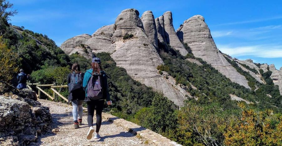 Barcelona: Montserrat Monastery & Hiking Off the Beaten Path - The high viewpoint and the return through forest