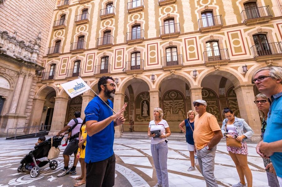 Barcelona: Montserrat Tour with Lunch & Wine Tasting Option - The one-hour ride into Catalonia