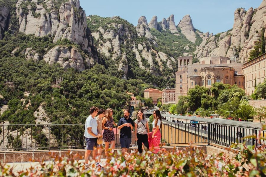 Barcelona: Montserrat with Winery, Lunch, and Train Options - The monastery, basilica, and Black Madonna