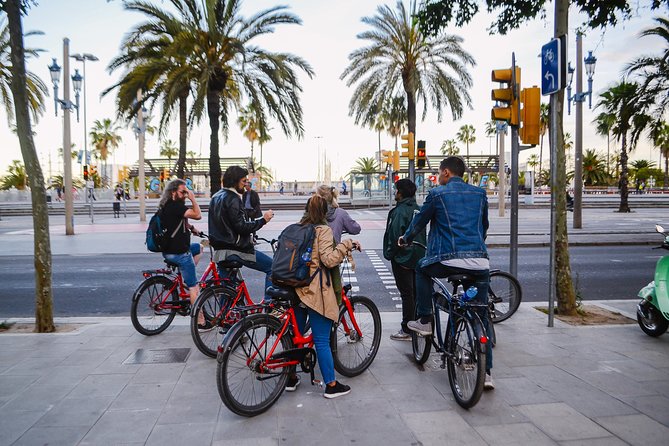 Barcelona Night Bike Tour with Local Tapas and Cava Stop - Raval and the old monastery of Sant Pau del Camp
