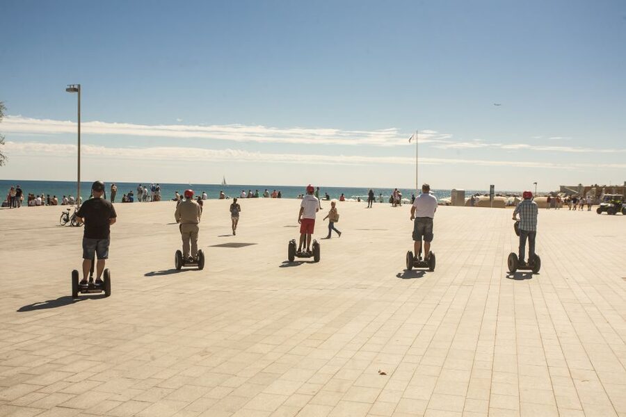 Barcelona: Old Town & Seafront Segway Tour - Olympic Port and La Barceloneta