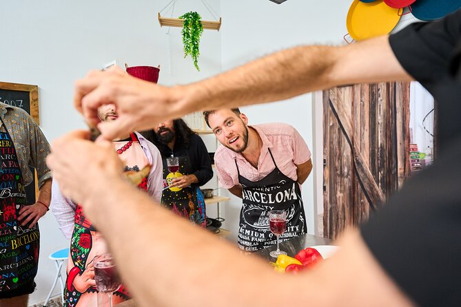 Barcelona Paella Cooking Class with Market Visit, Tapas & Sangria - From La Boqueria to Your Paella Pan