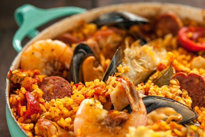 Barcelona : Paella Cooking Experience + Boqueria Market Exclusive Tour - Booking timing and cancellation