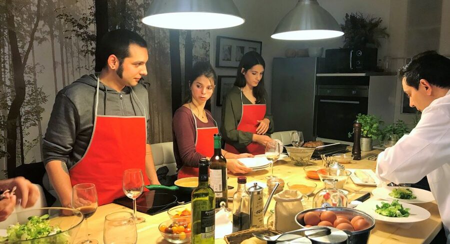 Barcelona: Paella Cooking Workshop and Market Tour - From La Boquería stalls to the cooking table