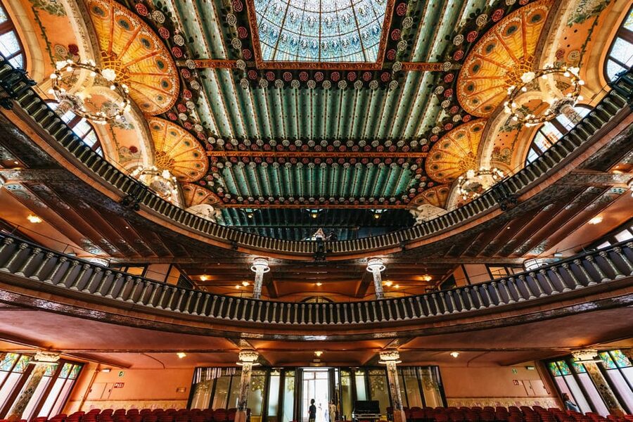 Barcelona: Palau de la Música Guided Tour - Finishing with the Palau organ
