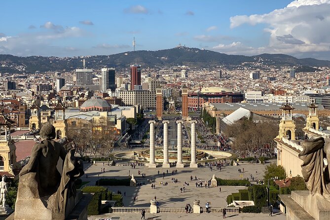 Barcelona Panoramic Walking Tour - Discover Montjuic - Ending in Calle Blai and Poble Sec