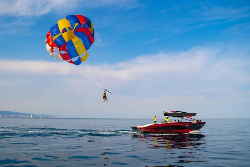 Barcelona: Parasailing magic flight and views above the sea - Rising 150 meters above Barcelona’s coast