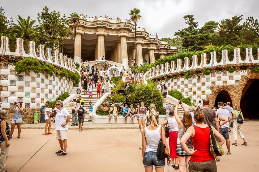 Barcelona: Park Güell Admission Ticket - Park Güell Turns a Bare Hill into Gaudí’s Playground