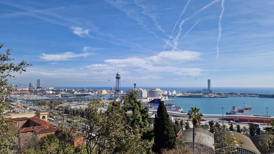 Barcelona Photo Highlights 4h Small Group eBike Tour - Montjuic, where the e-bike earns its keep