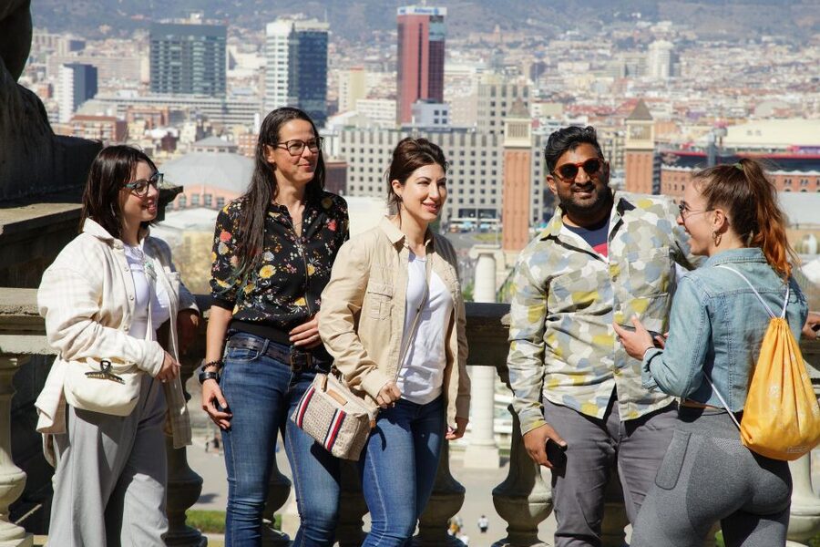 Barcelona Photo Highlights 4h Small Group eBike Tour - Gaudi on Passeig de Gracia