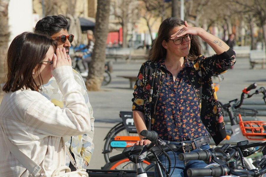 Barcelona Photo Highlights 4h Small Group eBike Tour - The bikes, pace, and riding demands
