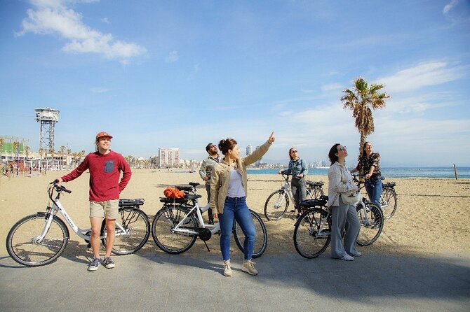 Barcelona Photo Highlights eBike Small Group Tour - Joan Miró and Miramar show a quieter side