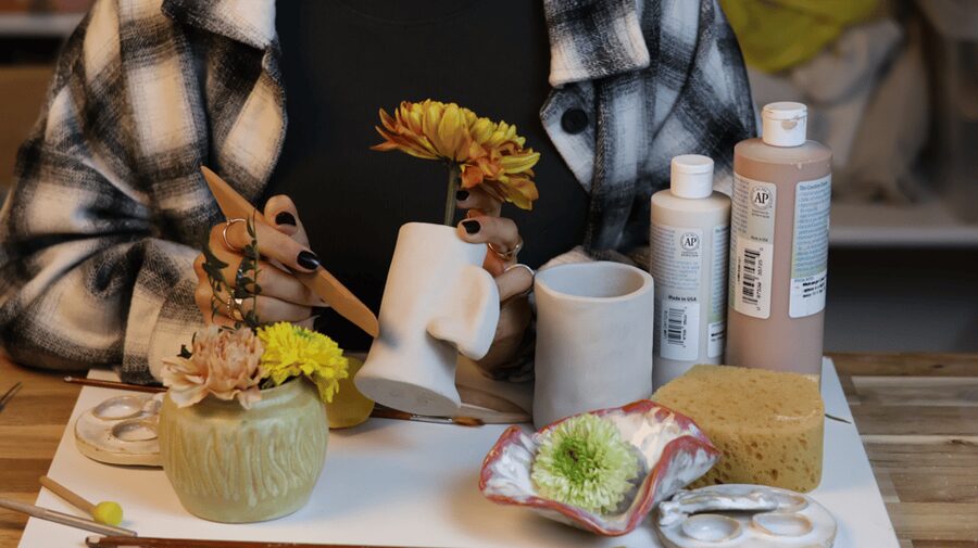Barcelona: Pottery Workshop with Wine - Shaping clay in a relaxed Barcelona studio