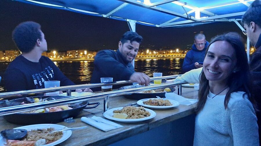 Barcelona: Private Evening Cruise with Dinner and Drinks - Sunset is a bonus, not a promise