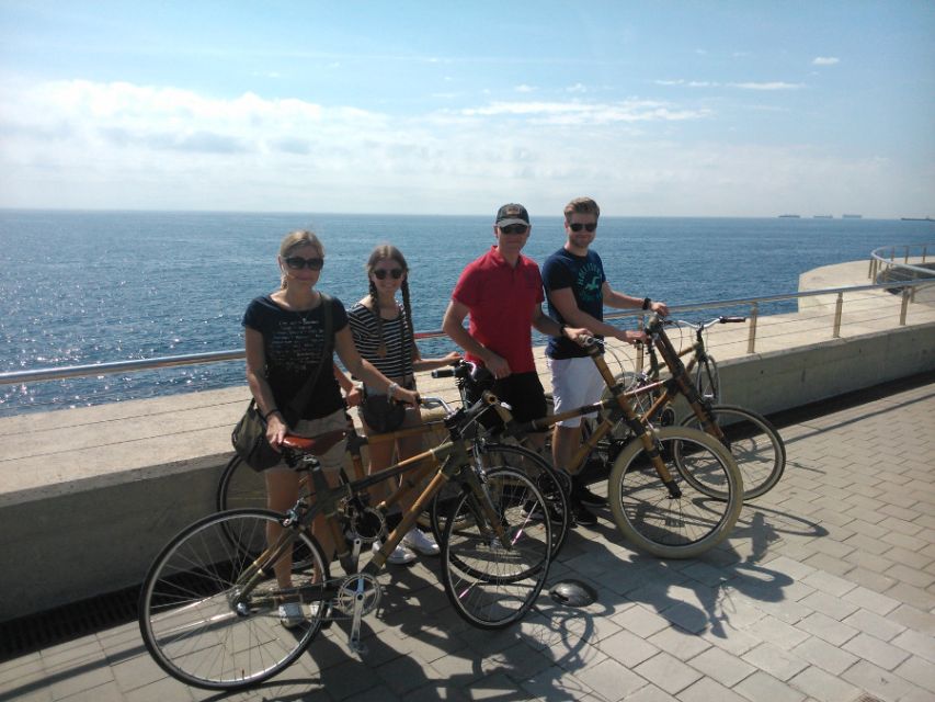Barcelona: Private Highlights Tour by Bamboo Bicycle - The Gothic Quarter at cycling speed