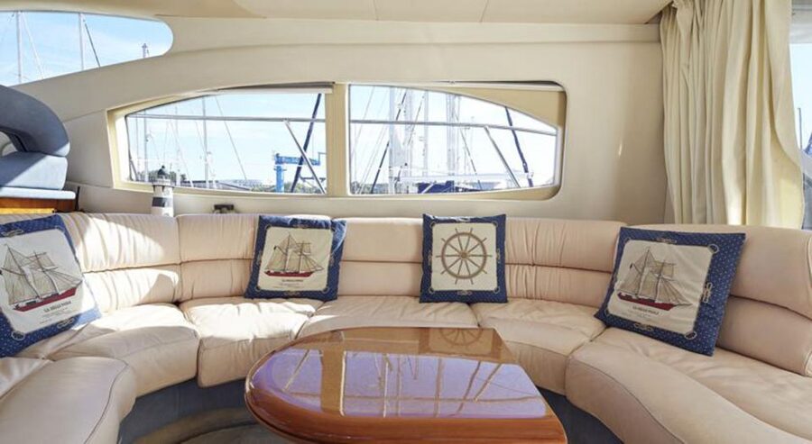 Barcelona: Private Motor Yacht Charter - The AC75 Regatta warning