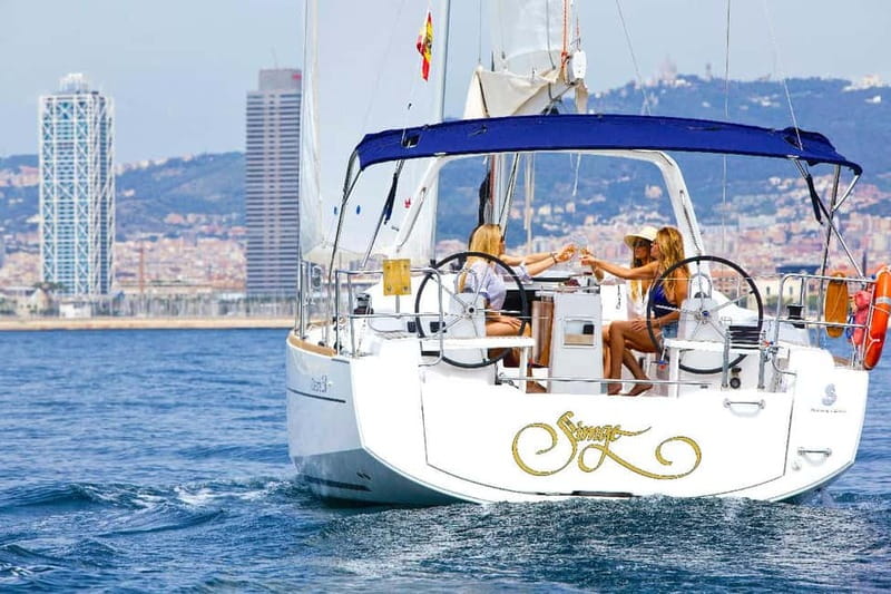 Barcelona: Private Sailing Trip with Drinks & Snacks (max 9) - Seeing Barcelona from offshore